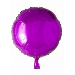 Helium Ballon Rond Fuchsia 46cm leeg