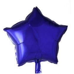 Helium Ballon Ster Paars 46cm leeg