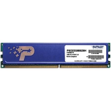 Patriot Memory 2GB PC2-6400 2GB DDR2 800MHz geheugenmodule