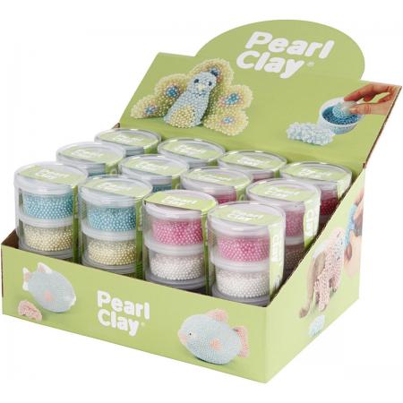 Pearl Clay®, 12 sets, kleuren assorti