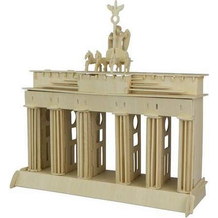 Pebaro Pebaro houten bouwpakket Brandenburger Tor, 36 x 35 cm.