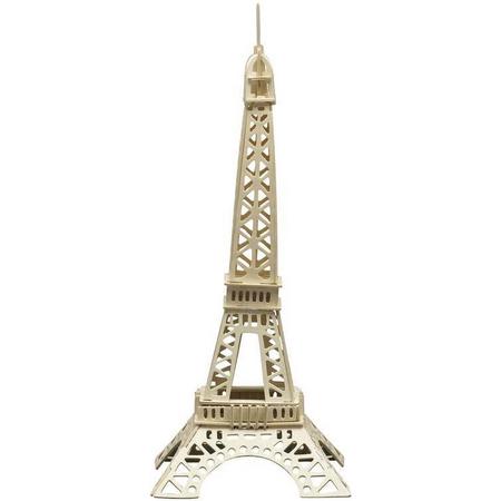 Pebaro Pebaro houten bouwpakket Eiffeltoren, 39 x 11 cm.