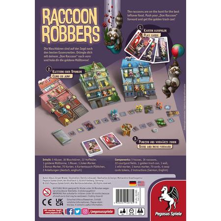 Pegasus Spiele Raccoon Robbers Bordspel Familie