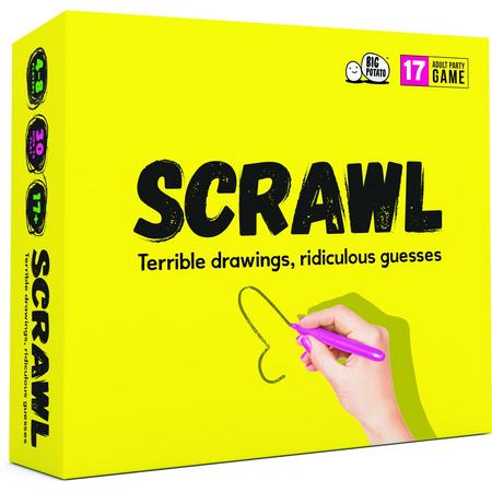 Scrawl Spel - Terrible Drawings, Ridiculous Guesses - Engelstalig