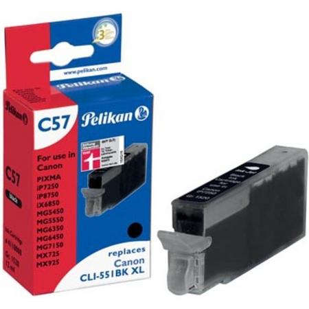 Pelikan C57 BK inktcartridge Zwart 1 stuk(s)
