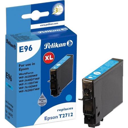 Pelikan E96 inktcartridge Cyaan