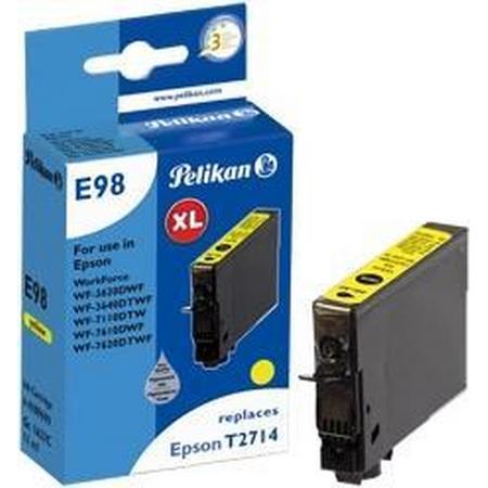 Pelikan E98 inktcartridge Geel 1 stuk(s)