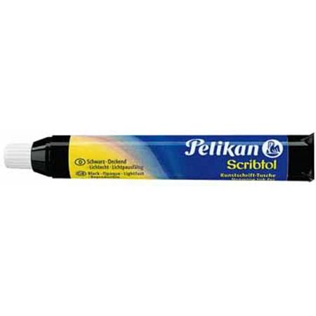 Pelikan Oost-Indische inkt zwart tube van 9 ml