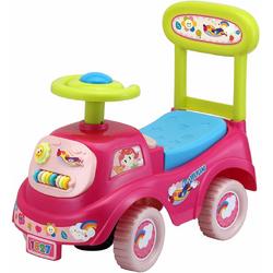 Rider Apollo: Loopauto in verschillende modellen - Een goede en voordelige loopauto, loopwagen, kindervoertuig, Model: Pink with Flowers