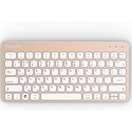 Penclic KB3 compact keyboard wired/bluetooth - GOLD