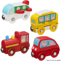 Peppa Pig Houten Speelgoed - Mini Voertuigen