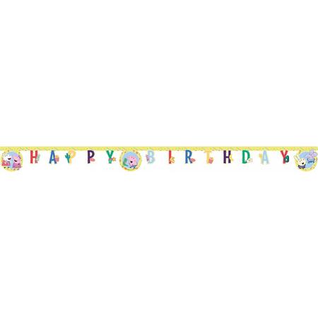 Peppa Pig Letterslinger Happy Birthday 200 Cm Karton