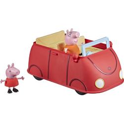 Peppa Pig Peppas Rode Auto - Speelfiguur