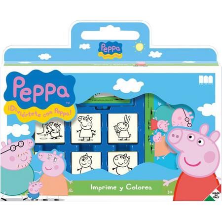 Peppa Pig Stempeldoos 10 Dlg.