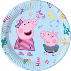 Peppa Pig bordjes Messy Play  ø 23 cm. 8 st.