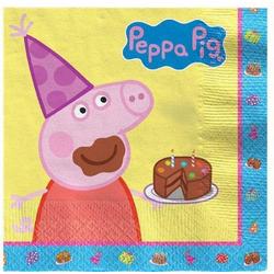 Peppa Pig servetten 33 x 33 cm. 16 st.