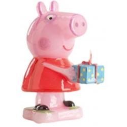 Peppa Pig™ kaarsje - Feestdecoratievoorwerp