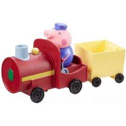 Peppa pig Opas Trein en wagon met figuur