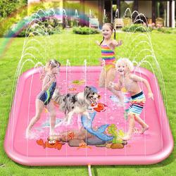 Water speelmat Roze anti-slip - Kinder Speelgoed - Zonder Speelgoed - Water Fontein