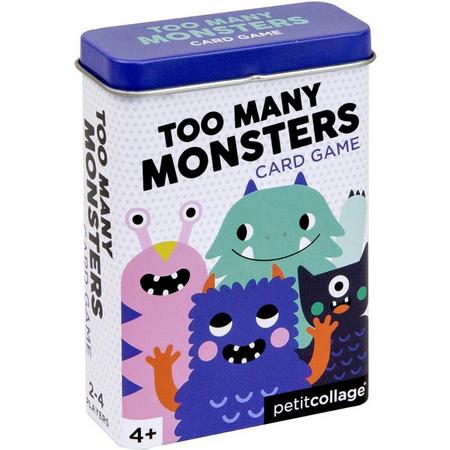 Petit Collage Kaartspel Te Veel Monsters 52-delig