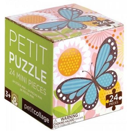 Petit Collage Puzzel Vlinder 24-delig
