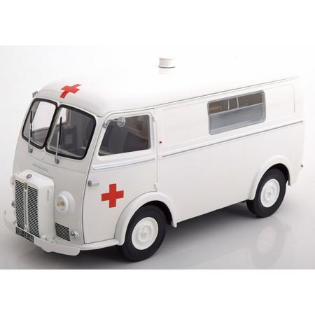 Peugeot D4B Ambulance 1963 Wit 1-18 Norev