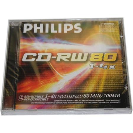 Philips CD-RW 80 (10 stuks)