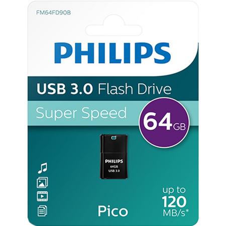 Philips Flash Drive Pico Edition 64GB, USB3.0