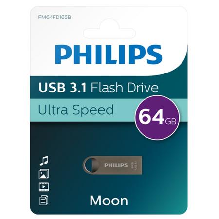 Philips USB flash drive Moon Edition 64GB, USB3.1