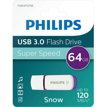Philips USB flash drive Snow Edition 64GB, USB3.0