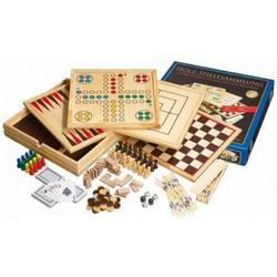   houten game set Compendium 10 - groot