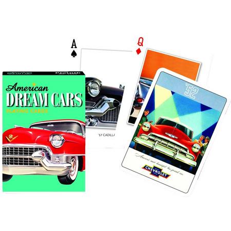 American Dream Cars Speelkaarten - Single Deck