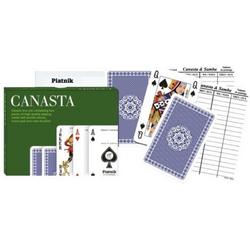 Canasta kaarten set Piatnik met scoreblok :: Piatnik