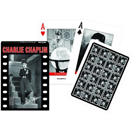 Charlie Chaplin Speelkaarten - Single Deck