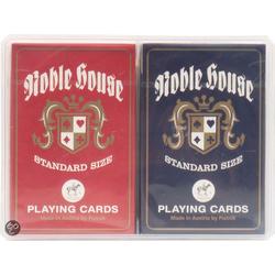 Noble house   Speelkaarten dubbel