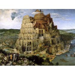 Puzzel Toren van Babel,Brueghel 1000 Piatnik 563942
