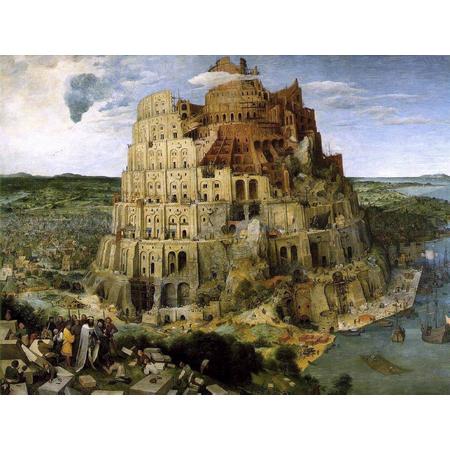 Puzzel Toren van Babel,Brueghel 1000 Piatnik 563942