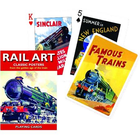 Rail Art Speelkaarten - Single Deck