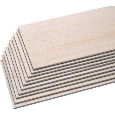 Pichler Balsahout plank C6440 (l x b x h) 1000 x 100 x 1.5 mm 10 stuk(s)