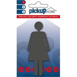 Pickup 3D Home Picto zelfklevend vrouw grijs - 212100001