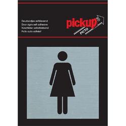 Pickup Route Alulook Alu Picto 80x80 mm - dames