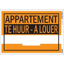 Pickup affiche kunststof 23x33 cm - appartementTe Huur A Louer