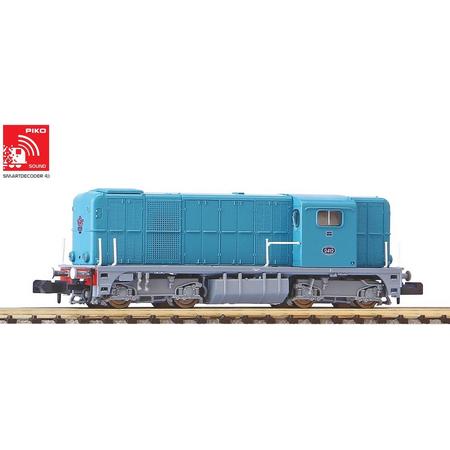NS diesellok serie 2400, blauw, digitaal sound - Schaal N