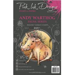 Pink Ink Designs Clear Stamp Set Andy Warthog 20,32x15,24c