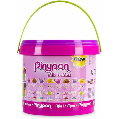 Pinypon 10 figuren in emmer - Speelfigurenset
