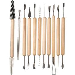 11- delige tool set - hobby gereedschap - modelering - klei toolset