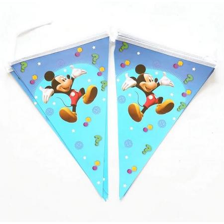Mickey Mouse vlaggenlijn met 10 vlaggen