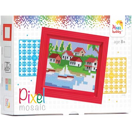 Geschenkverpakking Pixel Huisjes