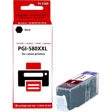 Pixeljet Canon PGI-580 XXL Inktcartridge - Zwart