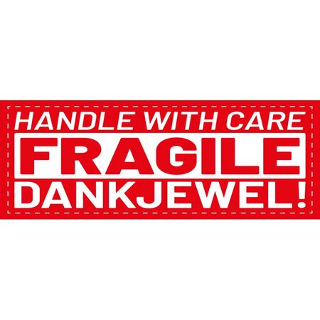 Breekbaar stickers 33 stuks VOORDEELSET - Fragile stickers - Handle with care sticker - Breekbaar etiket